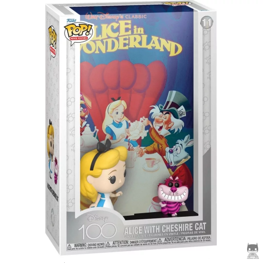 Alice with Cheshire Cat Funko Pop! figure in its box