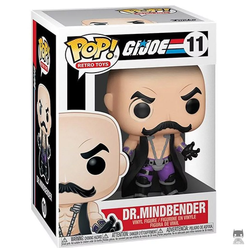 Dr. Mindbender Funko Pop! figure in its box