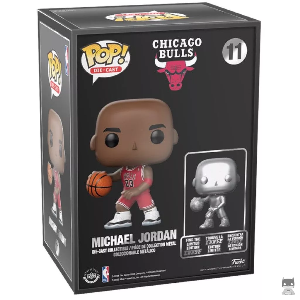 Michael Jordan (Chase) Funko Pop! figure in its box