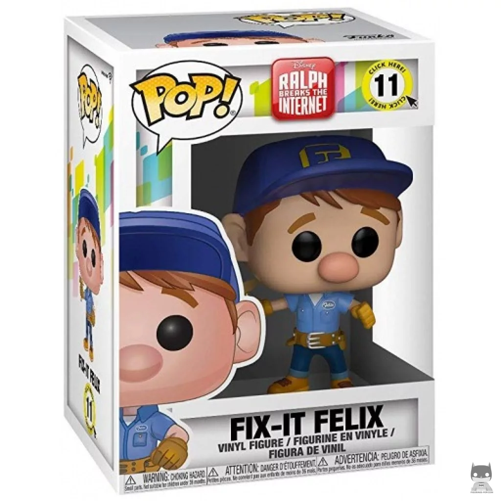 Fix-It Felix Funko Pop! figure in its box