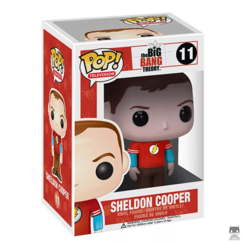 Sheldon Cooper Funko Pop! figure in its box