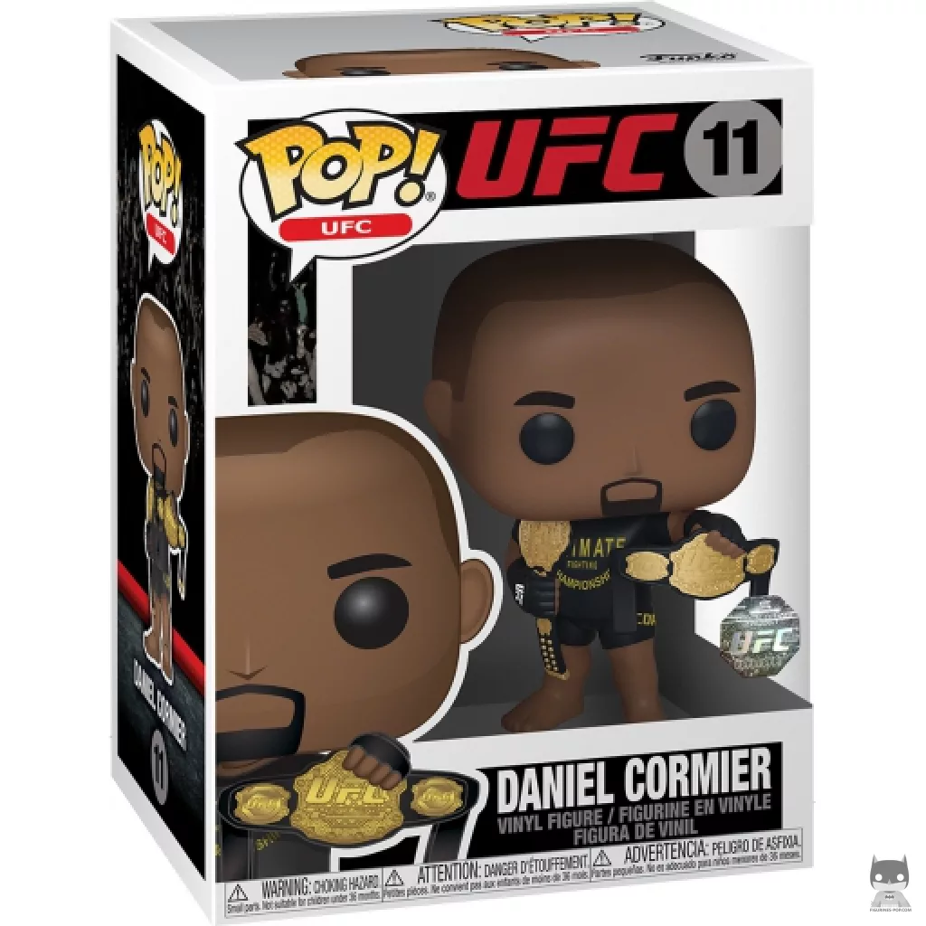 Daniel Cormier Funko Pop! figure in its box