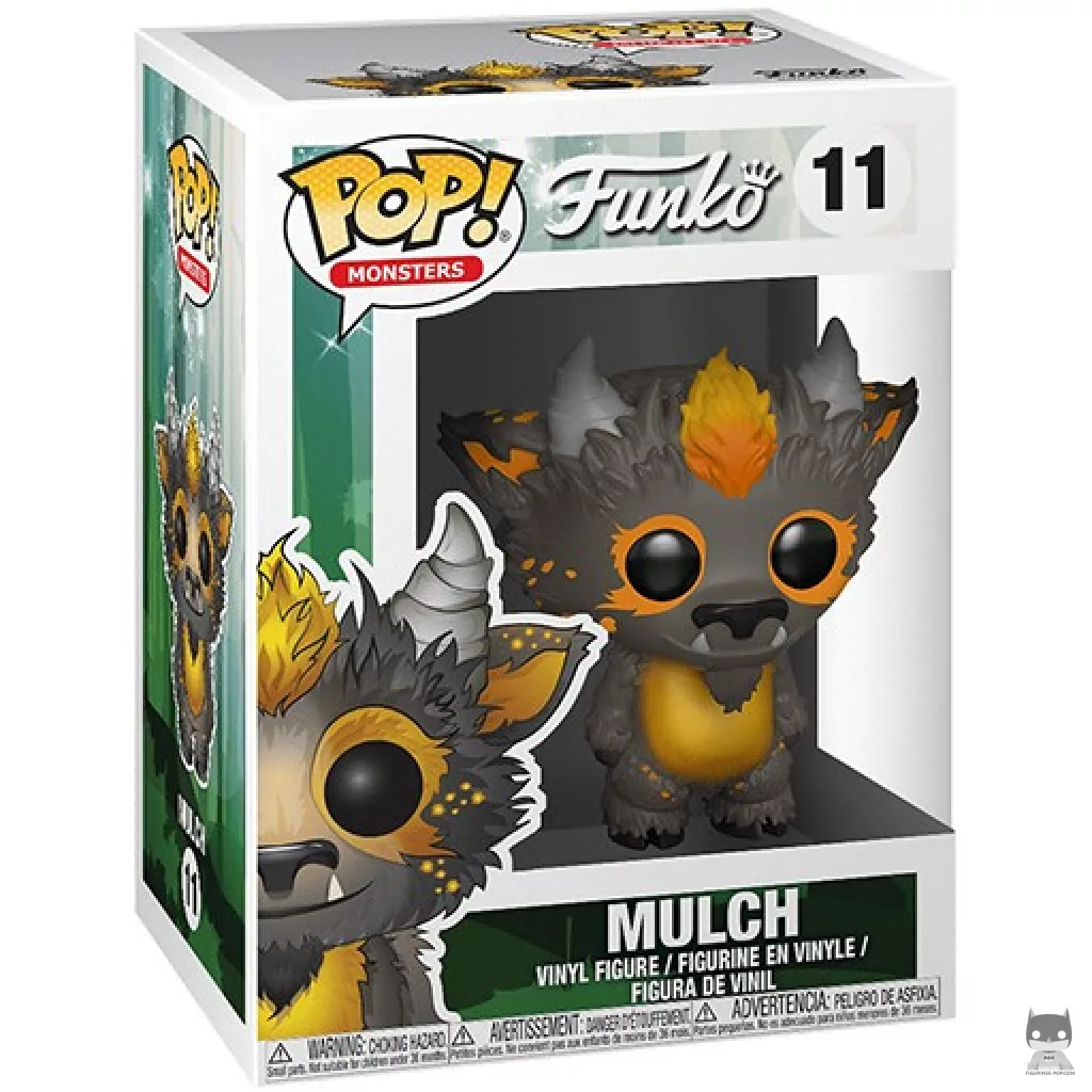 Mulch Funko Pop! figure in its box