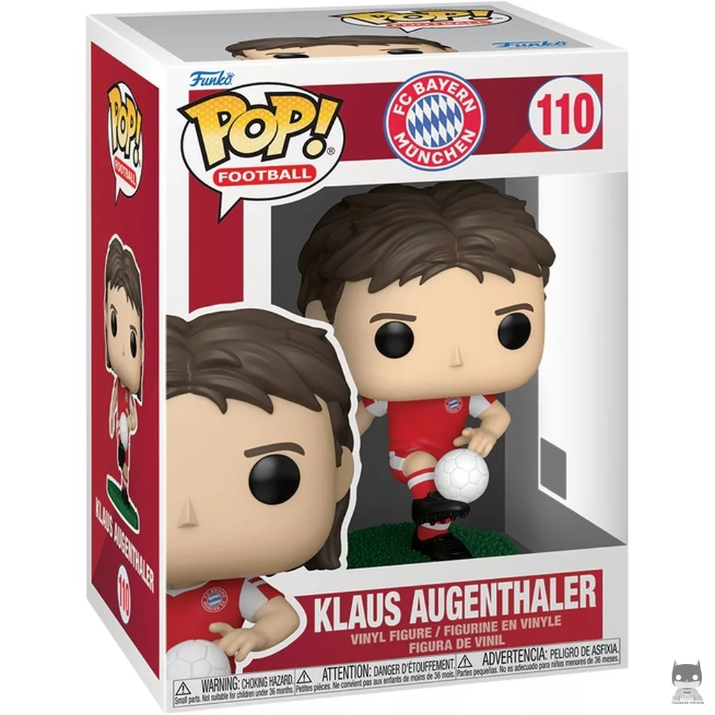 Klaus Augenthaler (Bayern Munich) Funko Pop! figure in its box