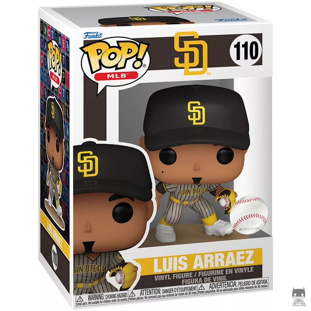 Luis Arraez Funko Pop! figure in its box