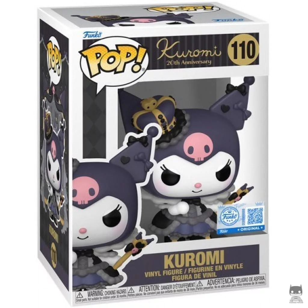 Kuromi Funko Pop! figure in its box
