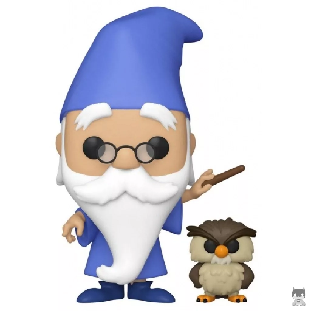 Merlin with Archimedes Funko Pop! figure (The Sword in the Stone)