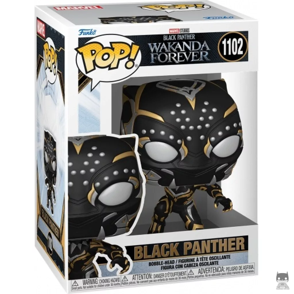 Black Panther Funko Pop! figure in its box