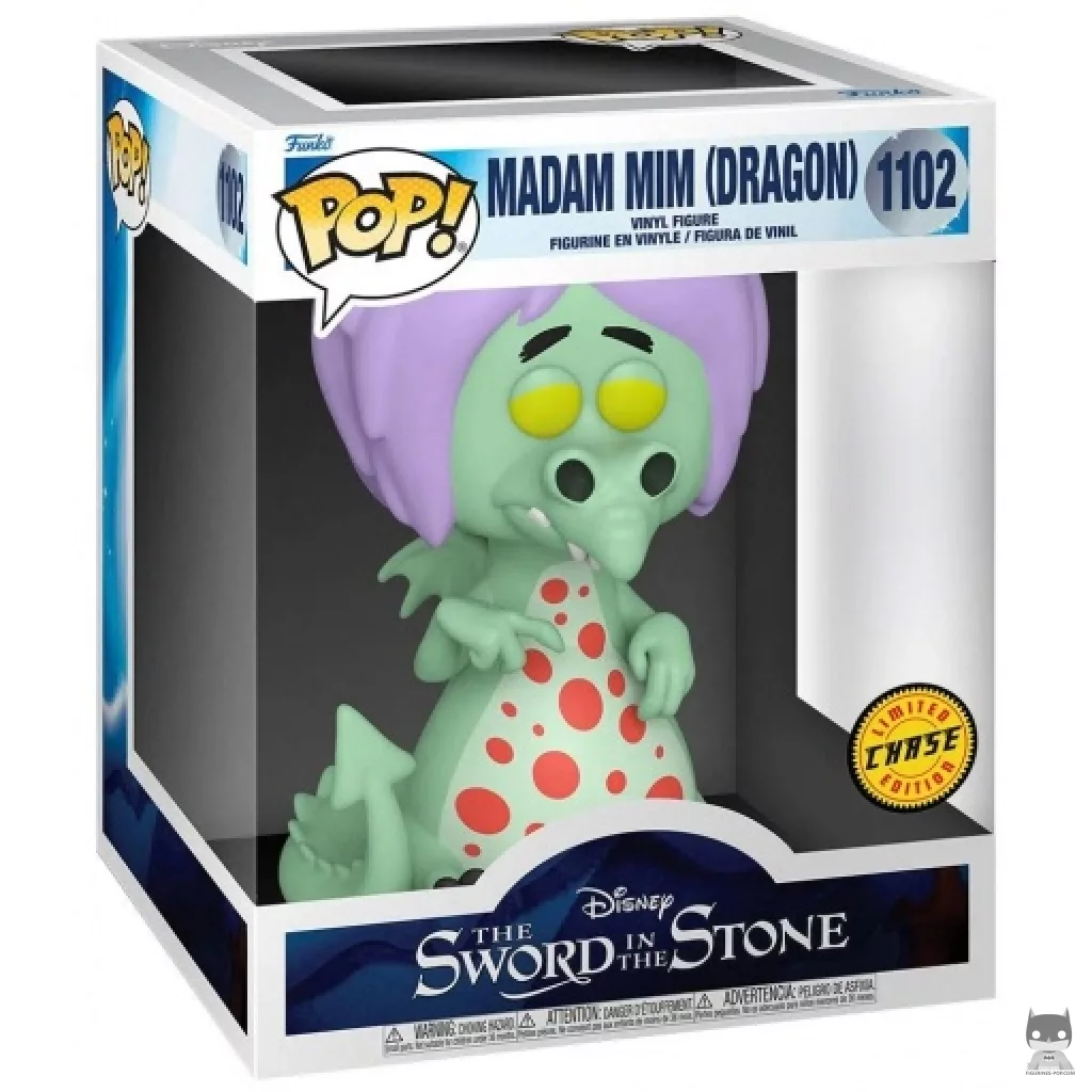 Madam Mim Dragon (Supersized & Chase) Funko Pop! figure in its box