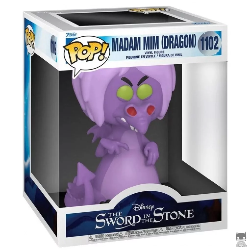 Madam Mim Dragon (Supersized) Funko Pop! figure in its box