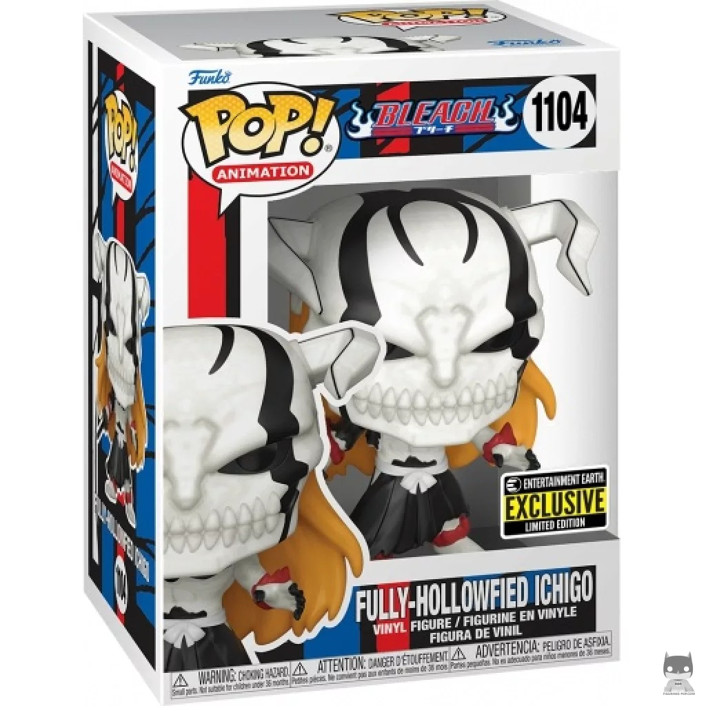 Fully-Hollowfied Ichigo Funko Pop! figure in its box