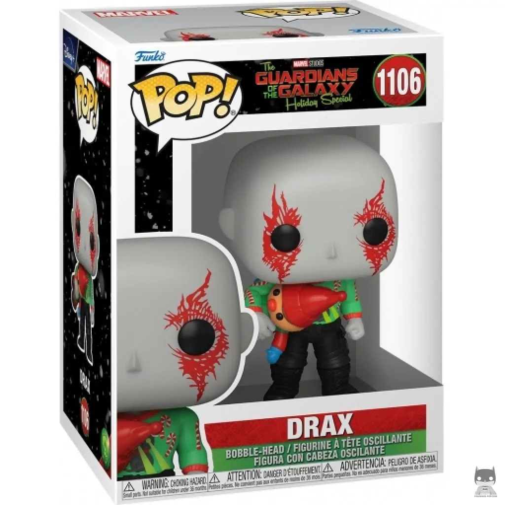 Drax Funko Pop! figure in its box