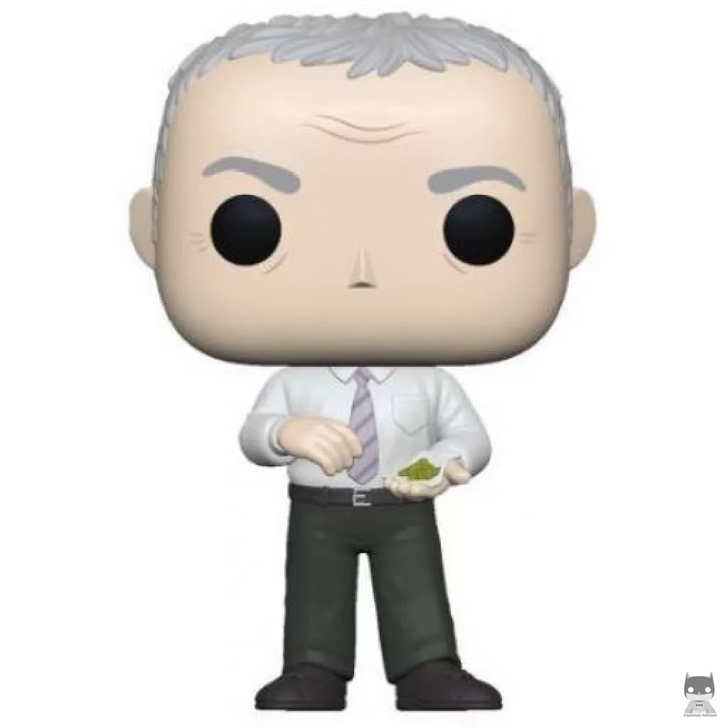 Creed Bratton with Mungo Funko Pop! figure (The Office)