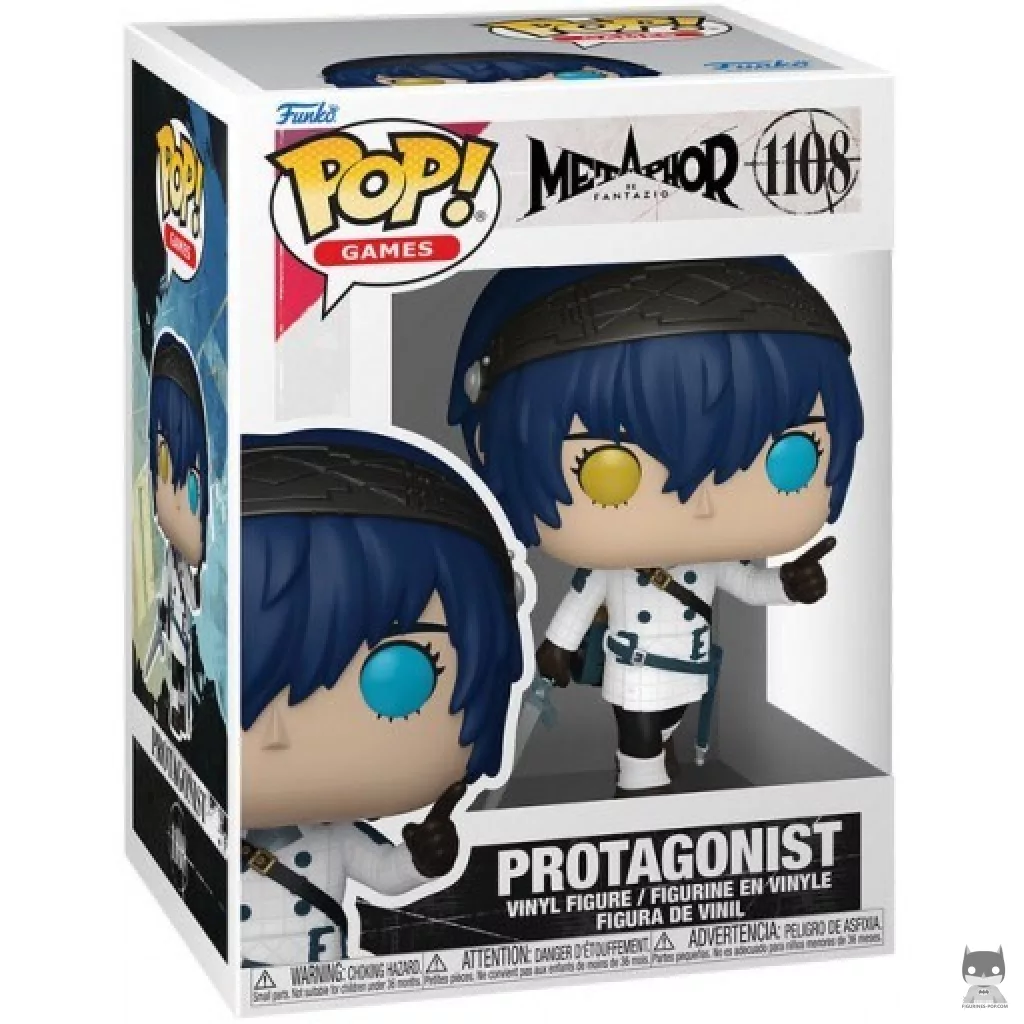Protagonist Funko Pop! figure in its box