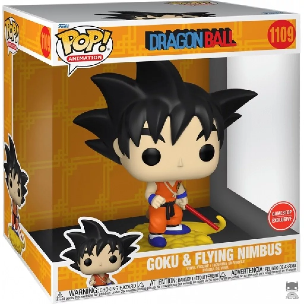 Goku on Flying Nimbus (Supersized) Funko Pop! figure in its box