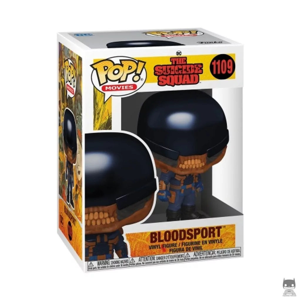 Bloodsport Funko Pop! figure in its box