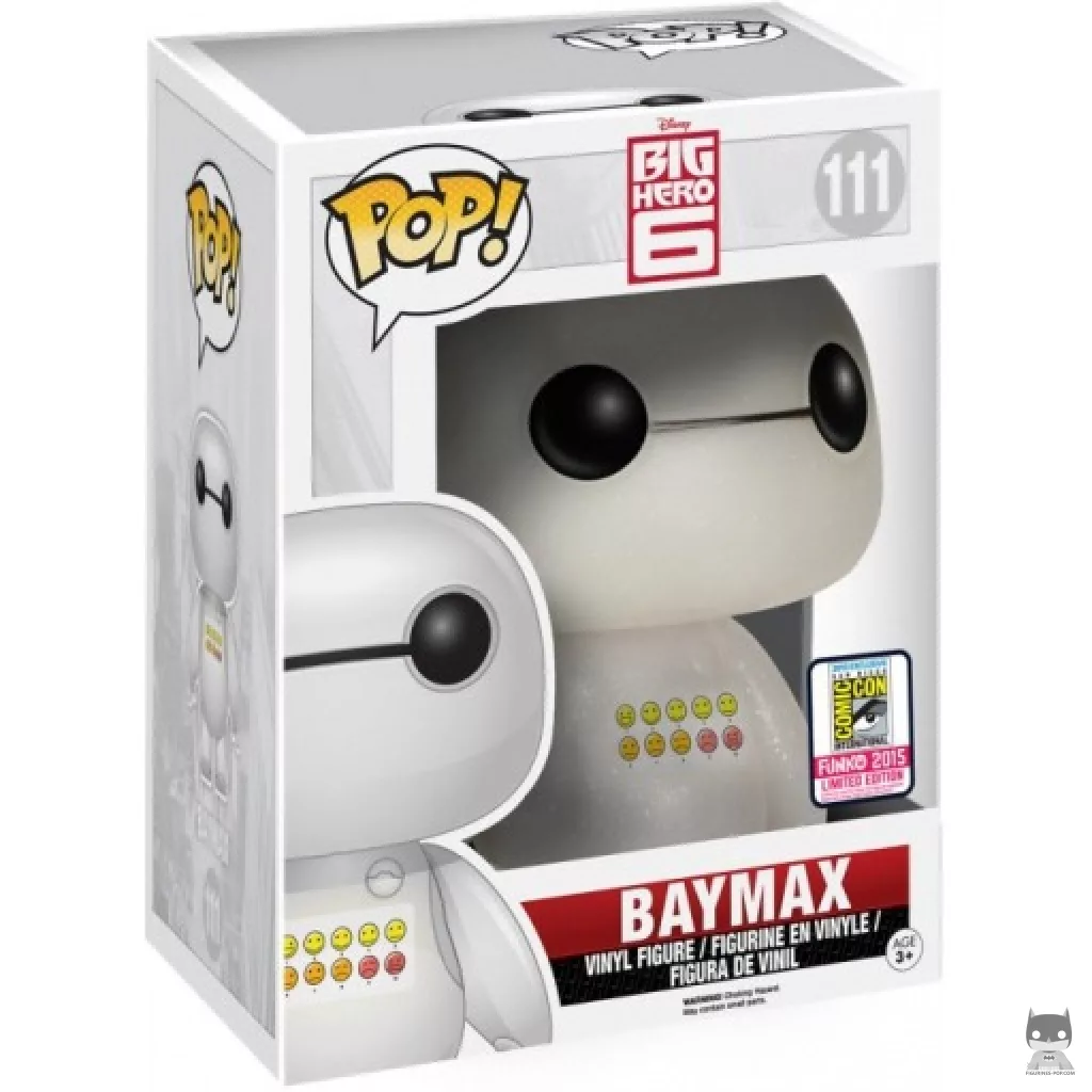 Baymax Emoticon (Supersized) Funko Pop! figure in its box