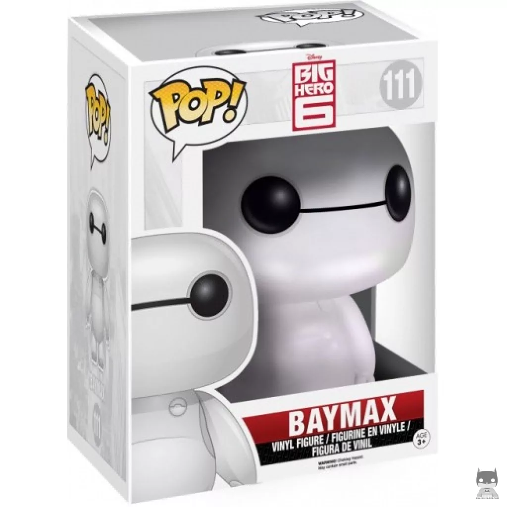 Baymax (Supersized & Metallic) Funko Pop! figure in its box