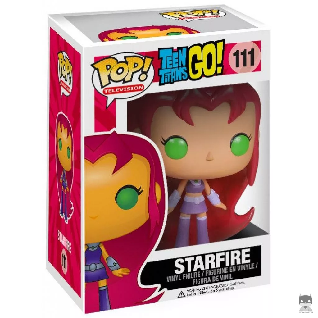 Starfire Funko Pop! figure in its box