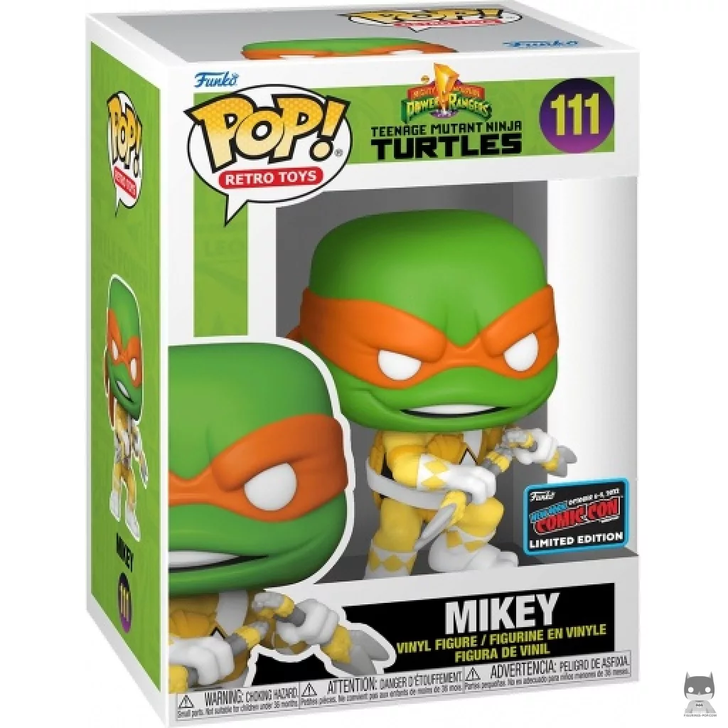 Mikey Funko Pop! figure in its box