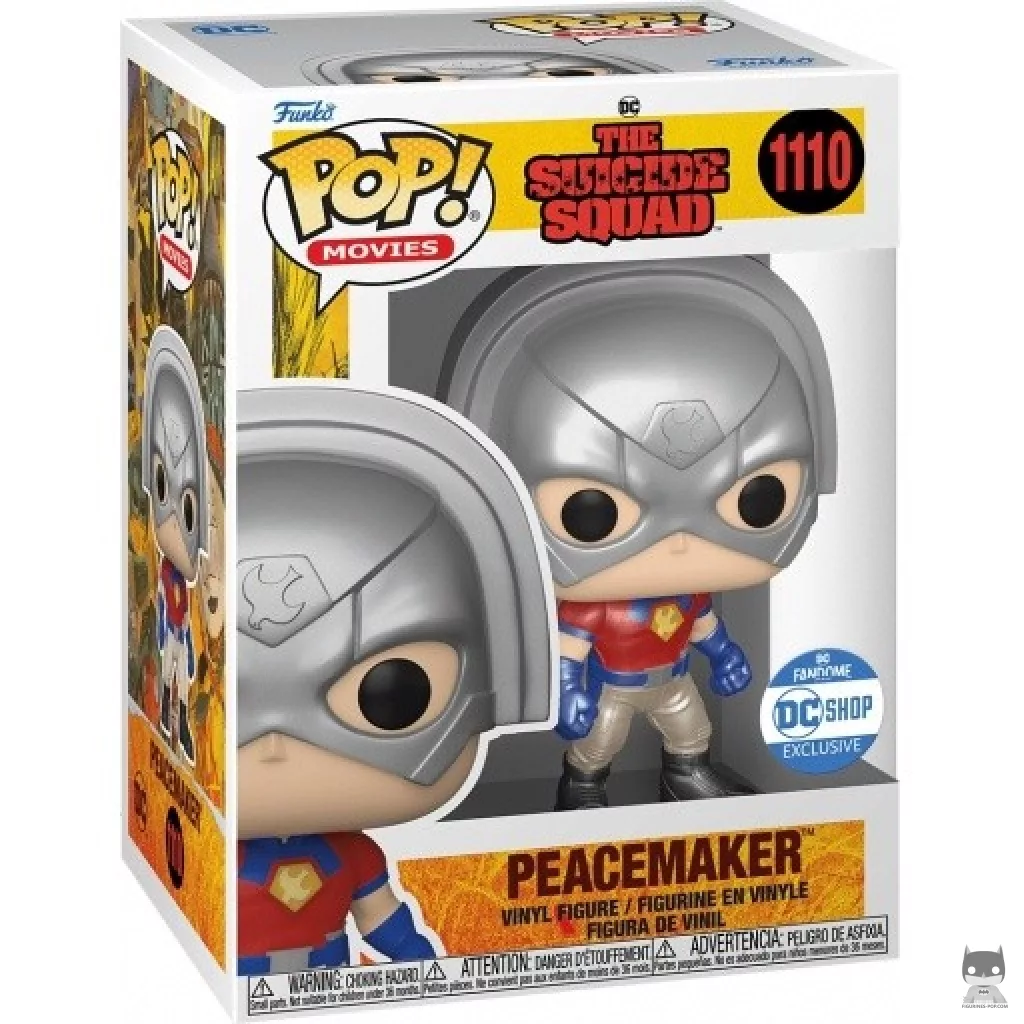 Peacemaker (Metallic) Funko Pop! figure in its box
