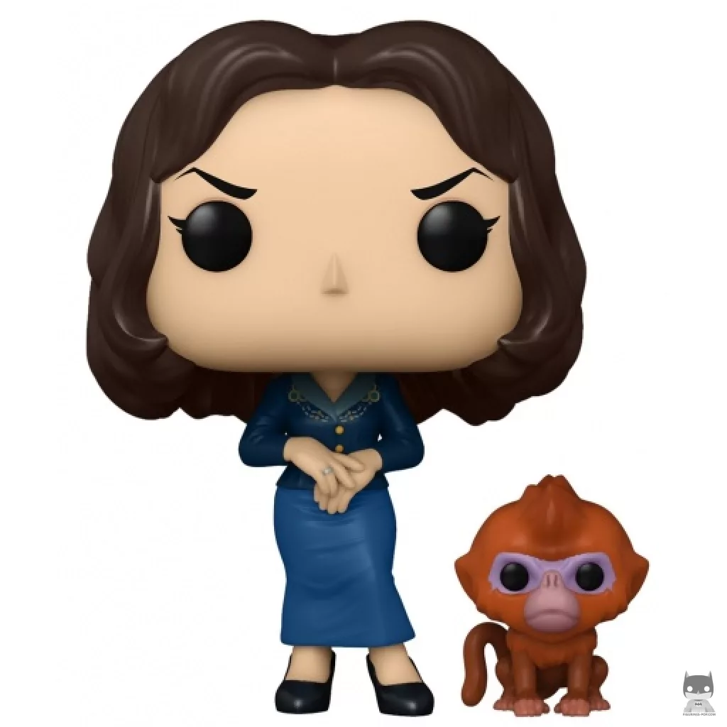 Mrs. Coulter with Daem Funko Pop! figure (His Dark Materials)
