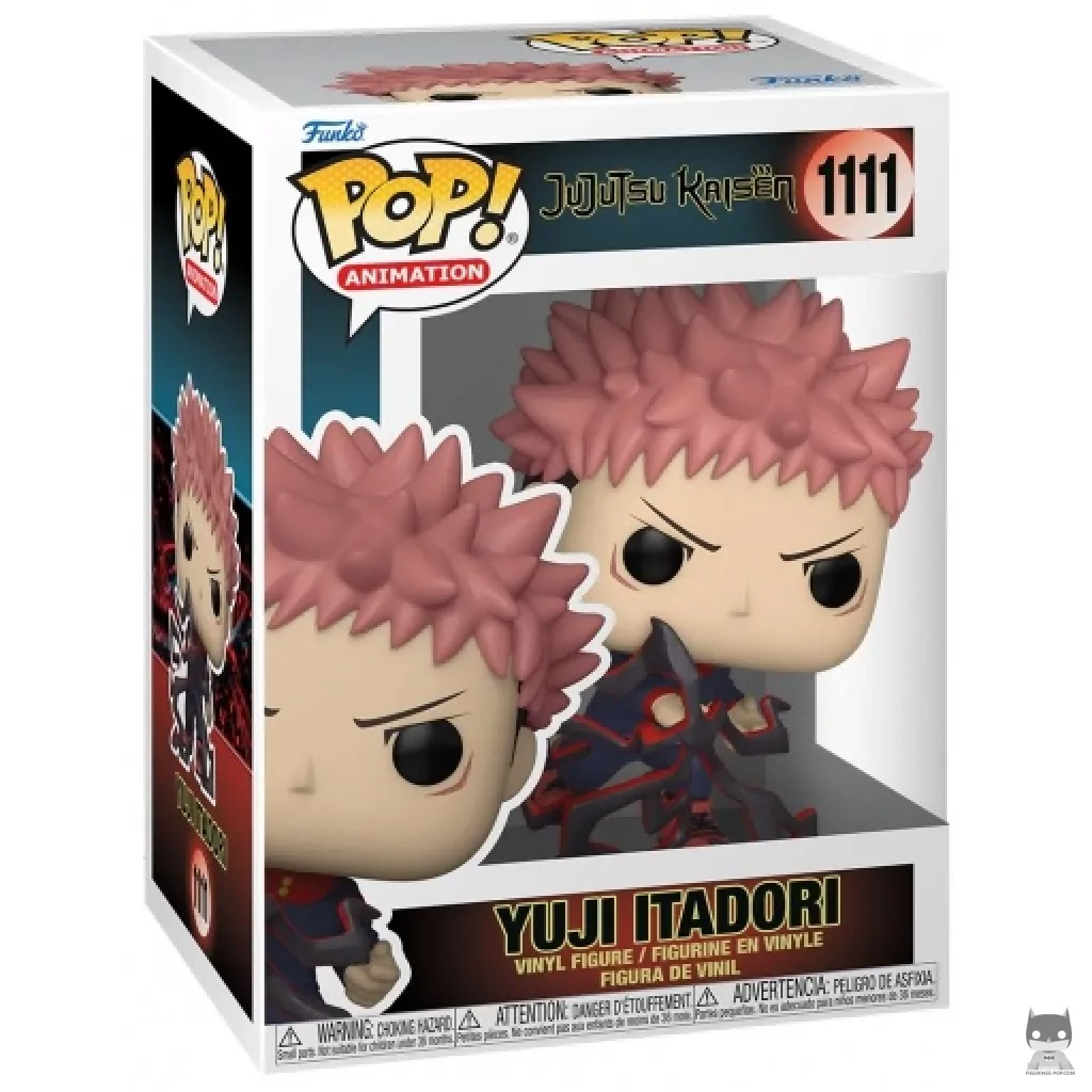Yuji Itadori Funko Pop! figure in its box