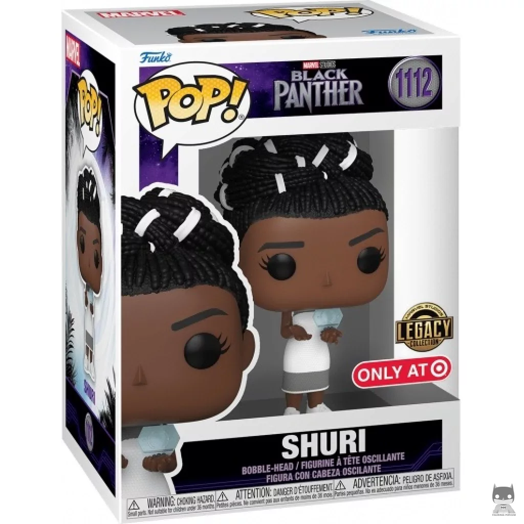 Shuri Funko Pop! figure in its box
