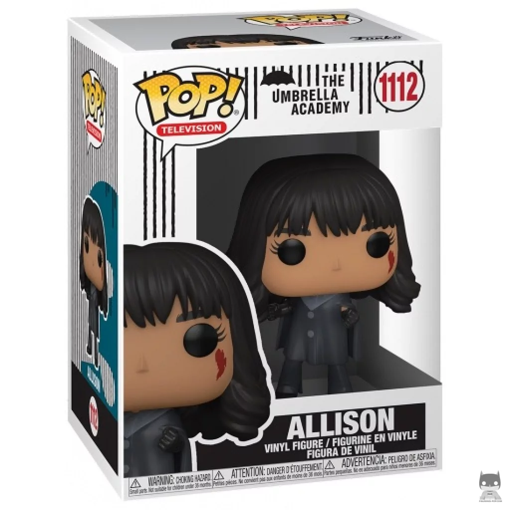 Allison Funko Pop! figure in its box