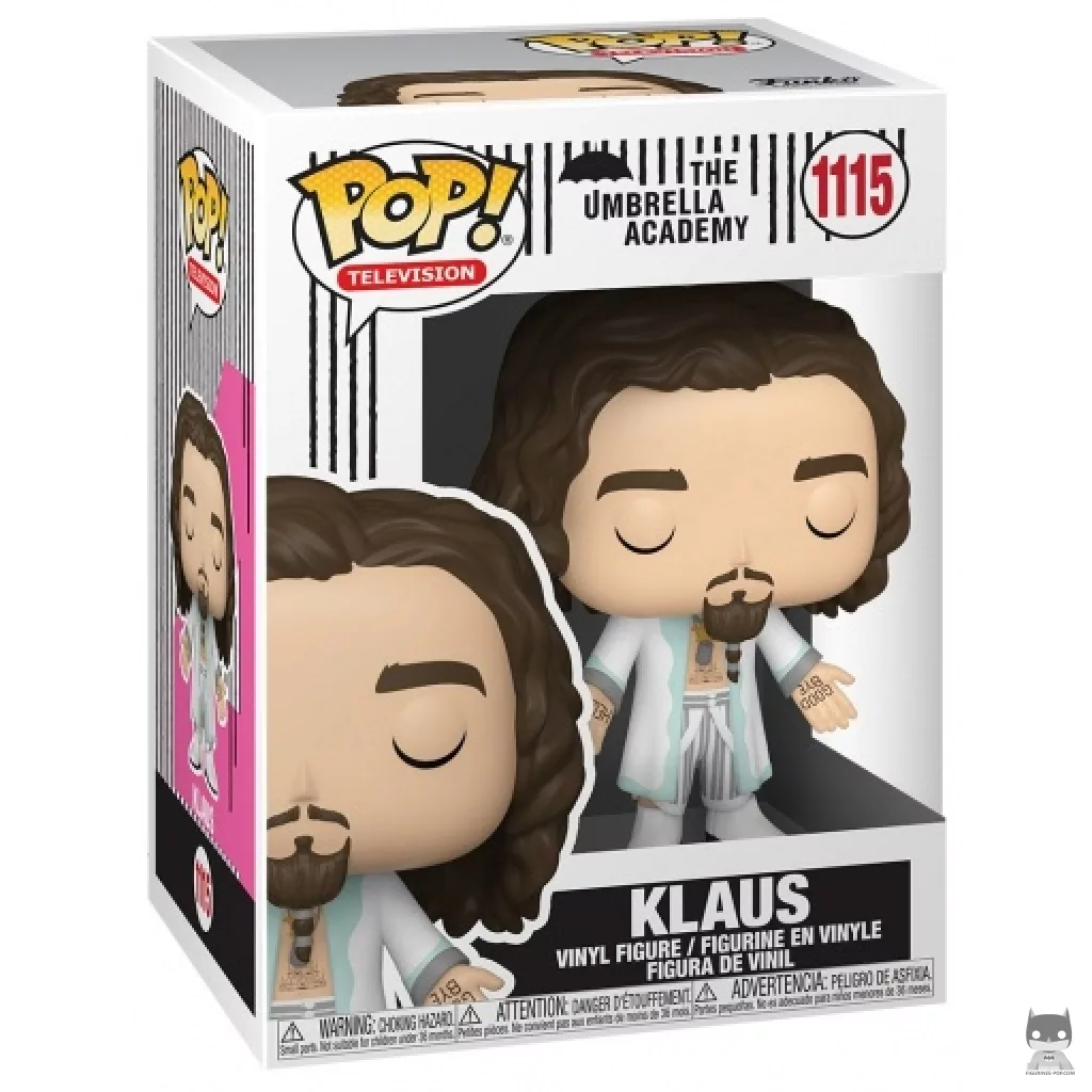 Klaus Funko Pop! figure in its box