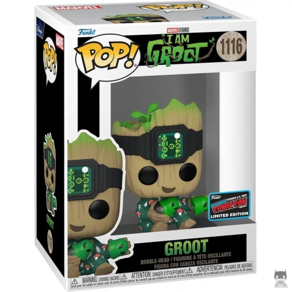 Groot Funko Pop! figure in its box