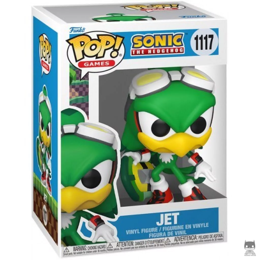 Jet Funko Pop! figure in its box