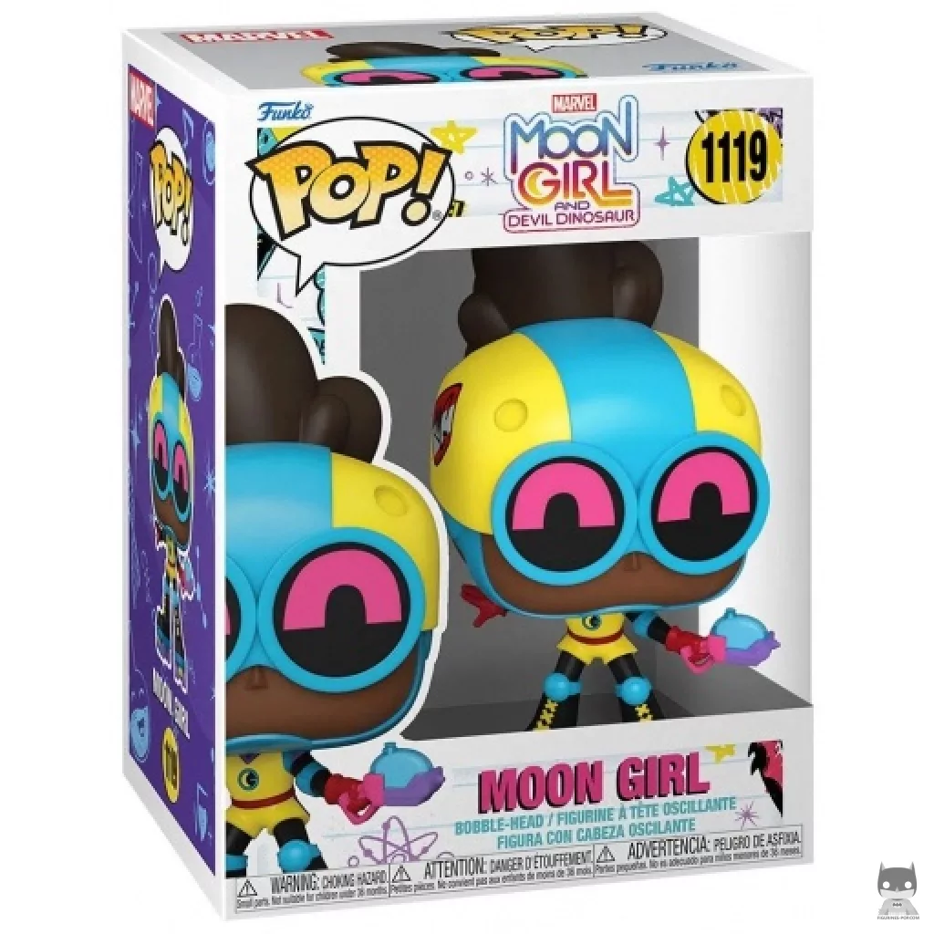 Moon Girl Funko Pop! figure in its box