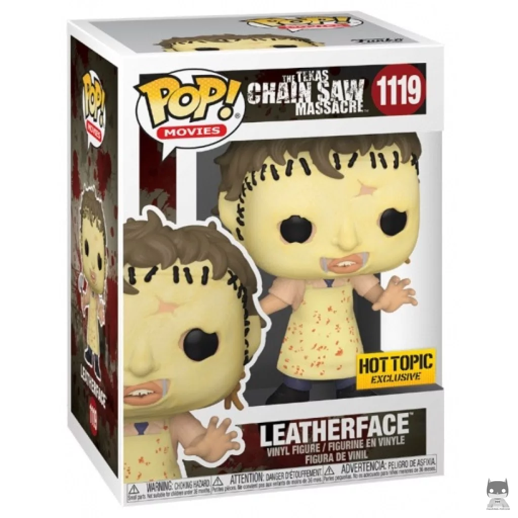 Leatherface Funko Pop! figure in its box