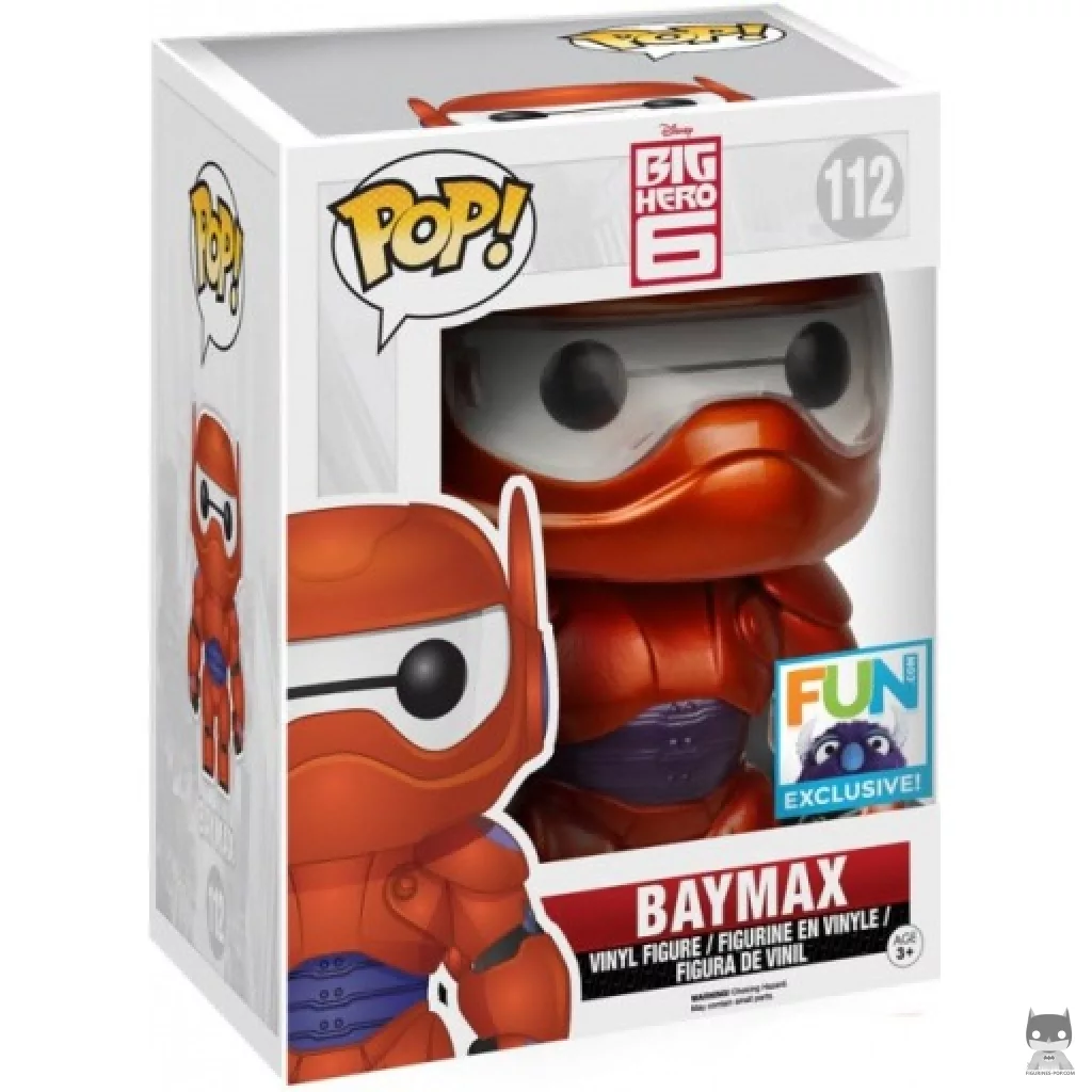Baymax (Supersized & Metallic) Funko Pop! figure in its box