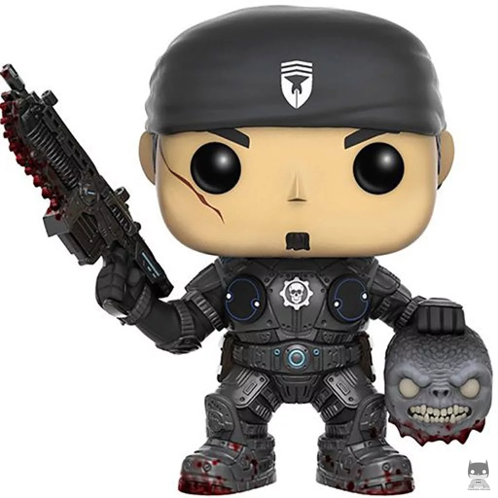 Marcus Fenix (Bloody) Funko Pop! figure (Gears of War)