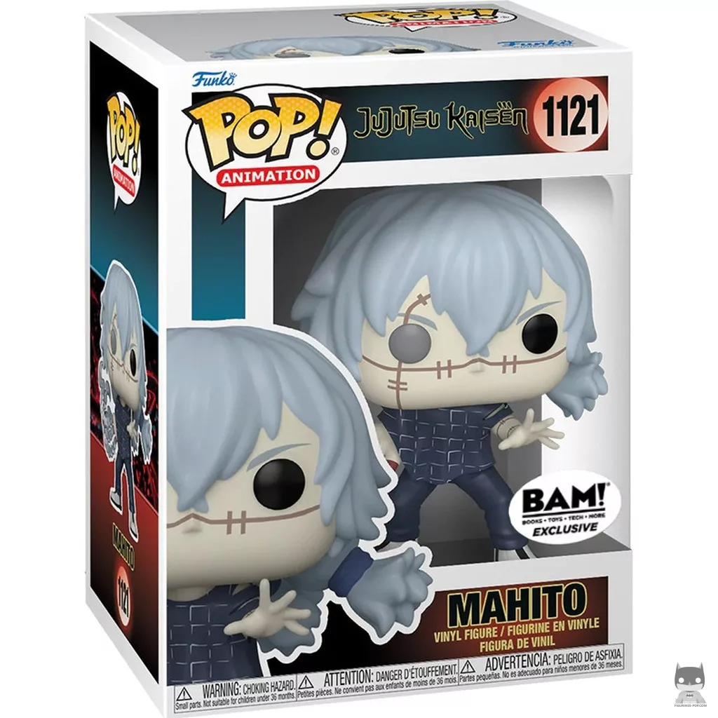 Mahito with new arms Funko Pop! figure in its box