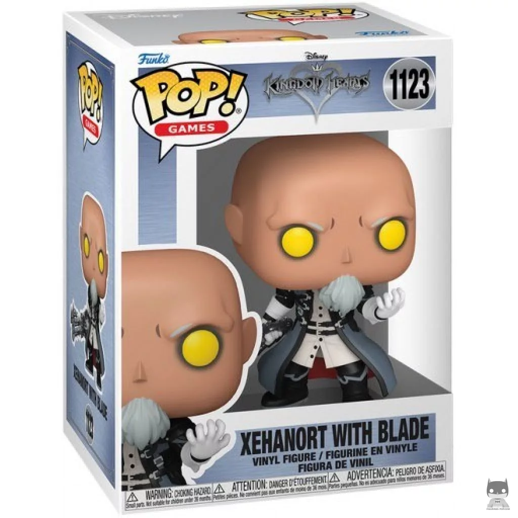 Xehanort with Blade Funko Pop! figure in its box