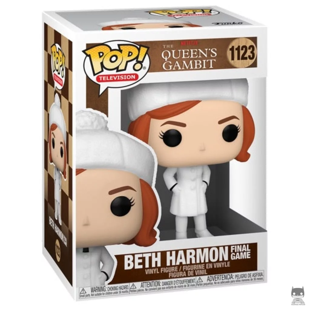 Beth Harmon Finale Funko Pop! figure in its box