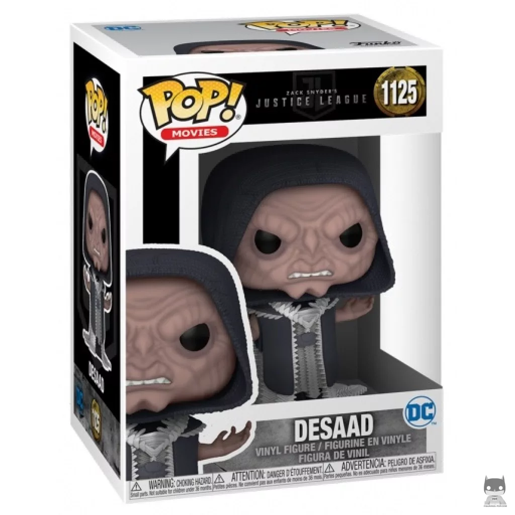 Desaad Funko Pop! figure in its box