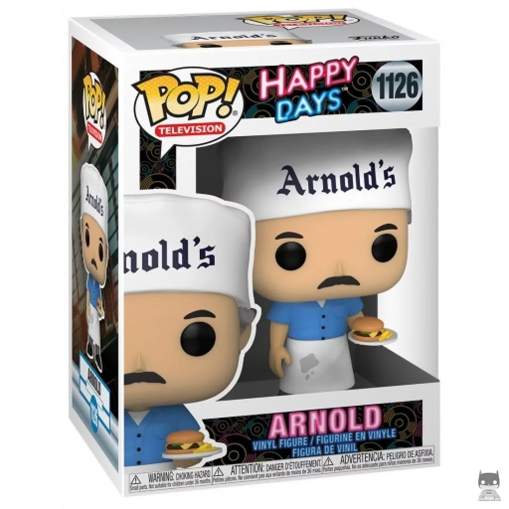 Arnold Funko Pop! figure in its box