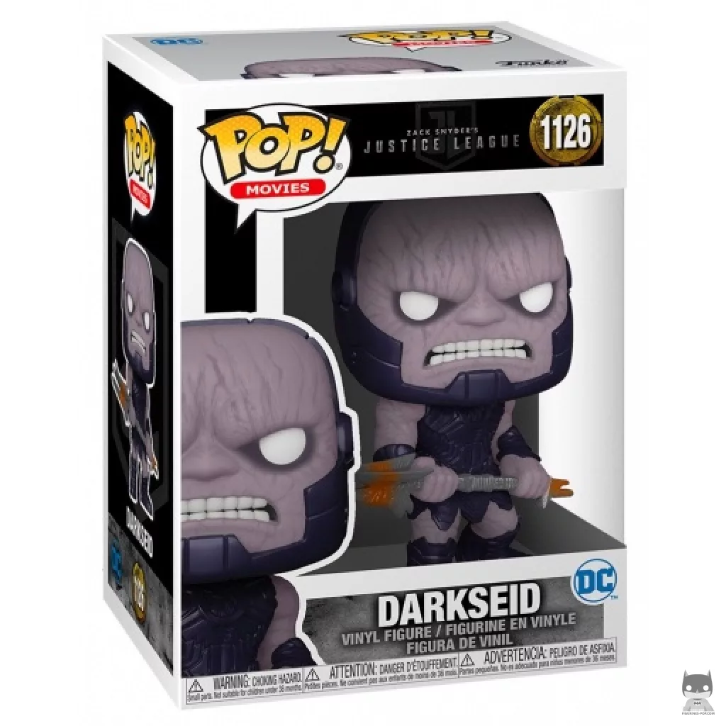 Darkseid Funko Pop! figure in its box