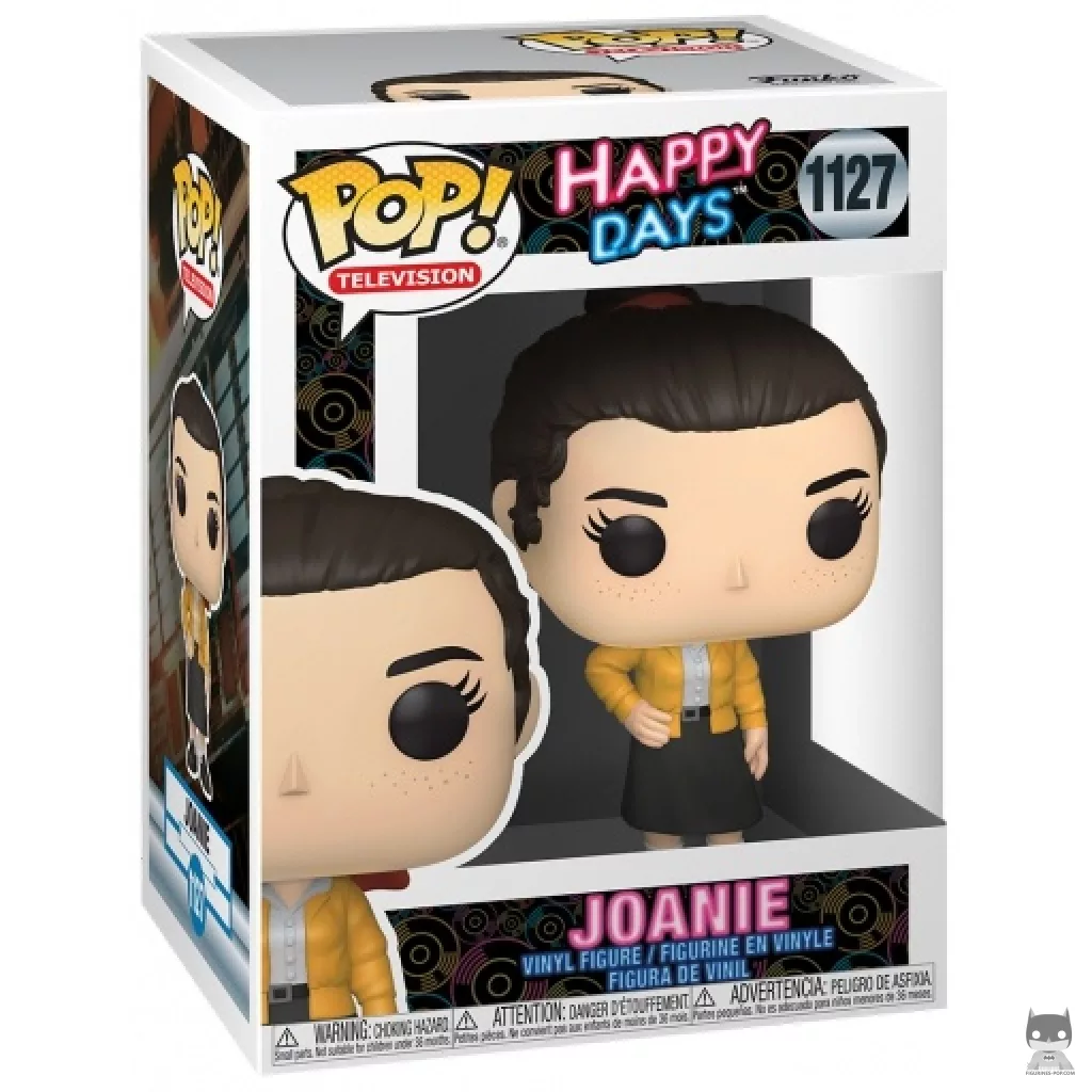 Joanie Funko Pop! figure in its box