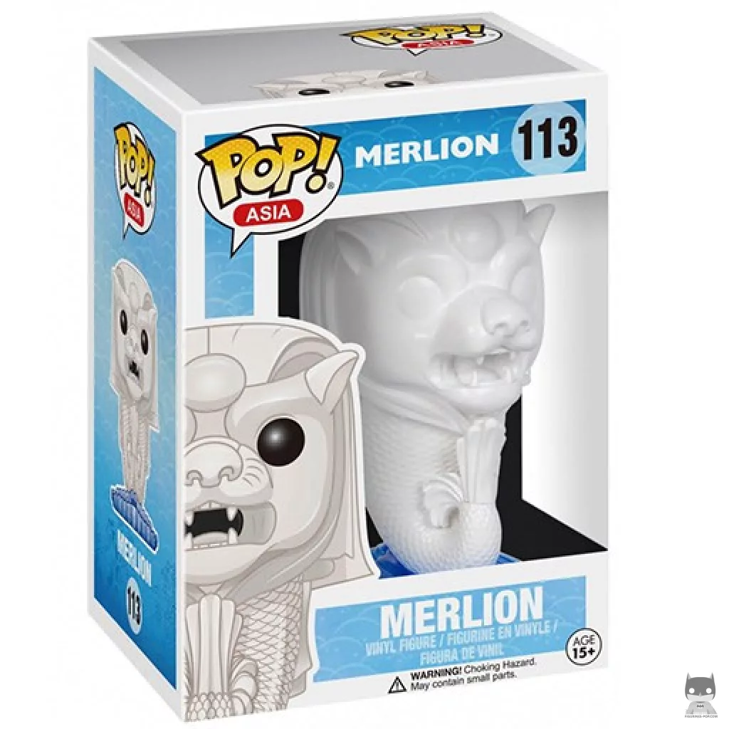 Merlion (Porcelain) Funko Pop! figure in its box