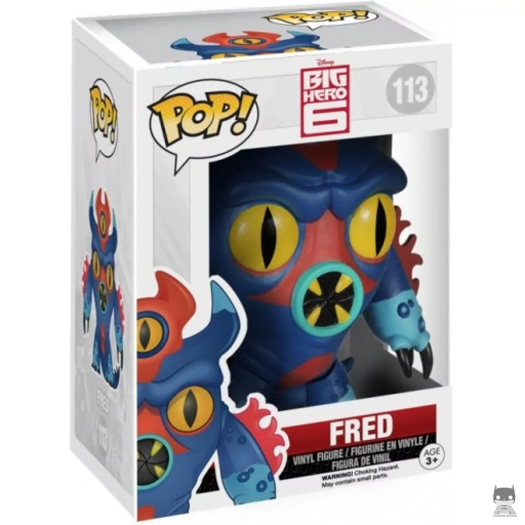 Fred Funko Pop! figure in its box