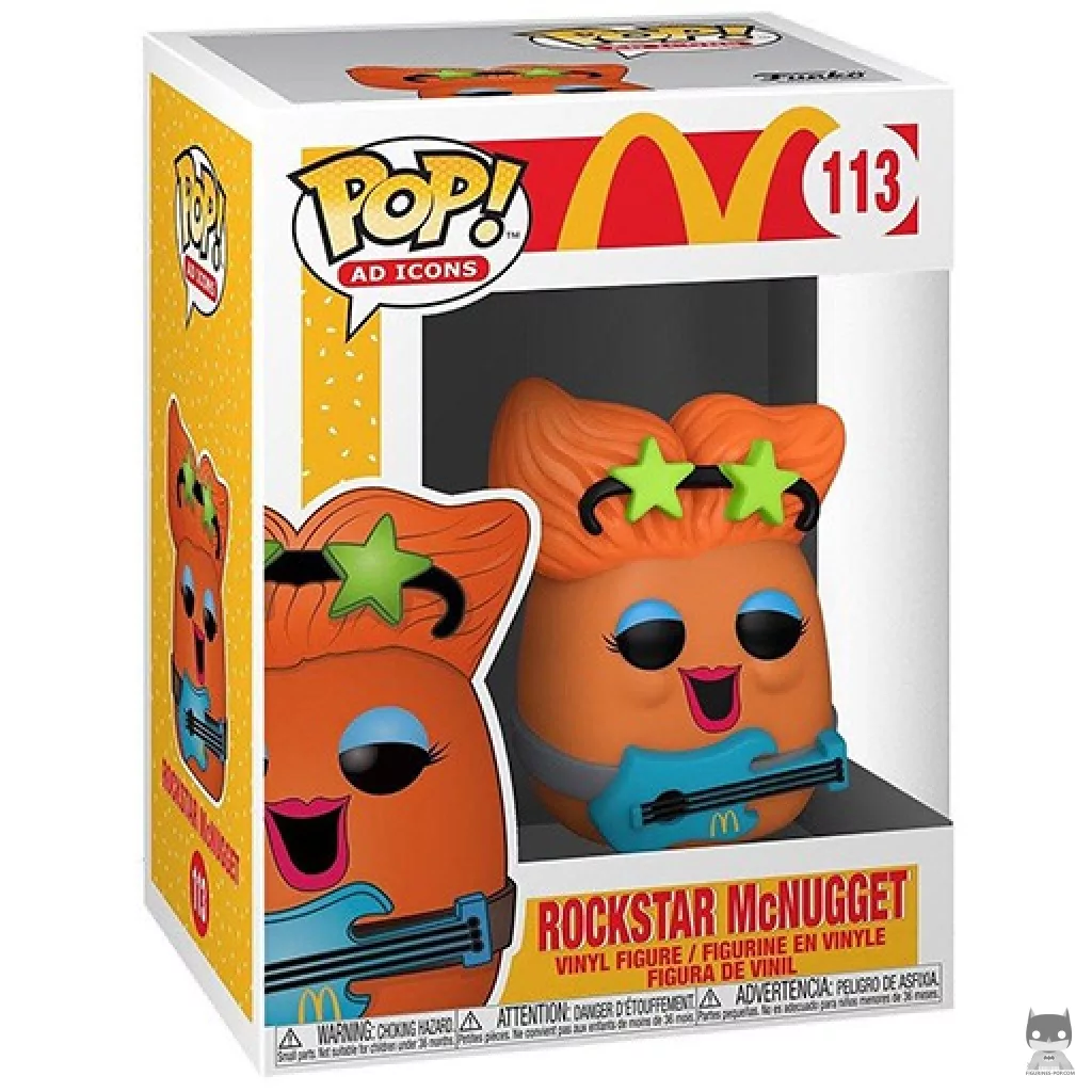 Rockstar McNugget Funko Pop! figure in its box