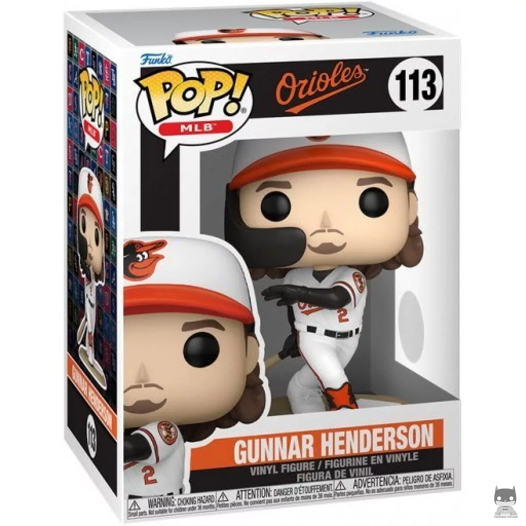 Gunnar Henderson Funko Pop! figure in its box