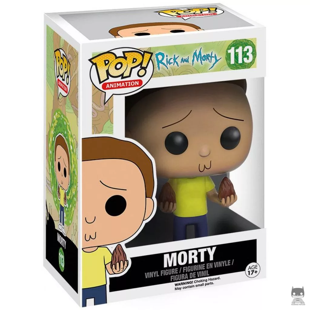 Mortimer "Morty" Smith Funko Pop! figure in its box