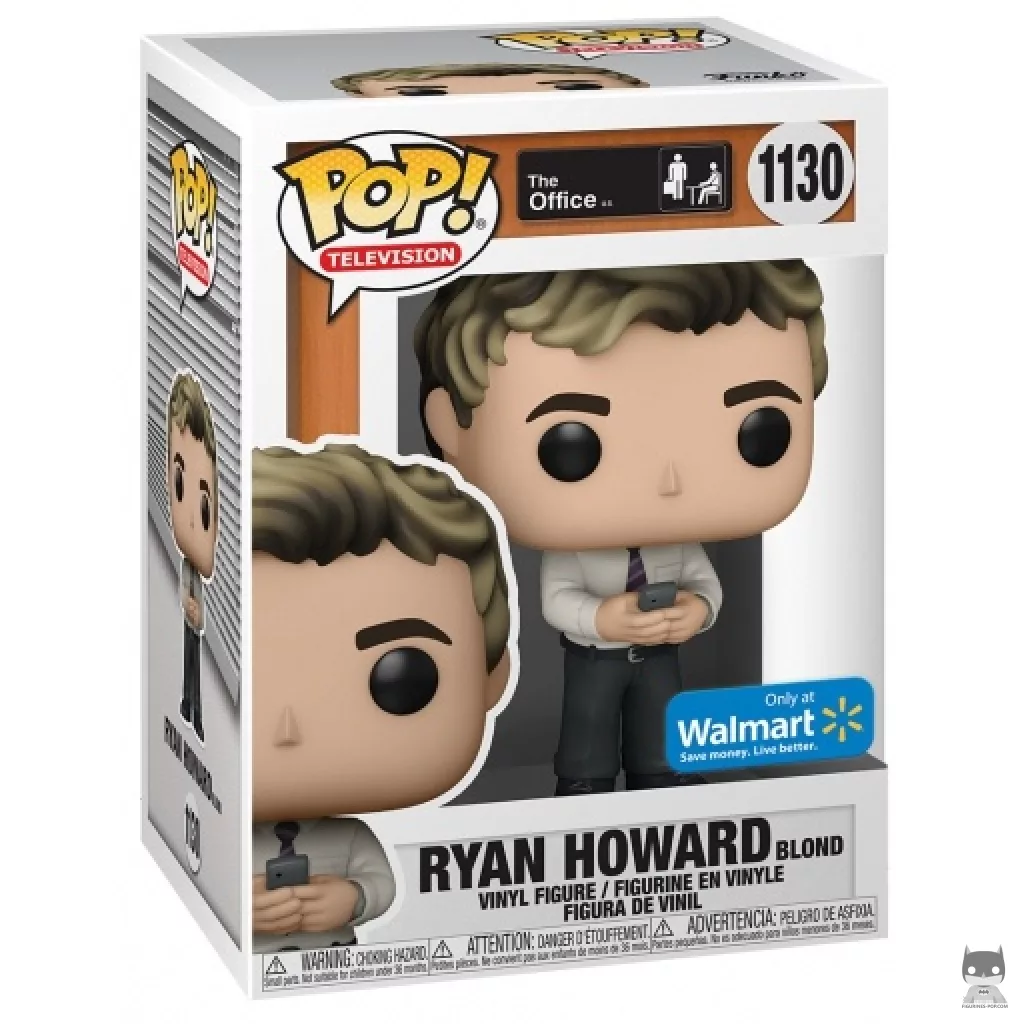 Ryan Howard (Blond hair) Funko Pop! figure in its box