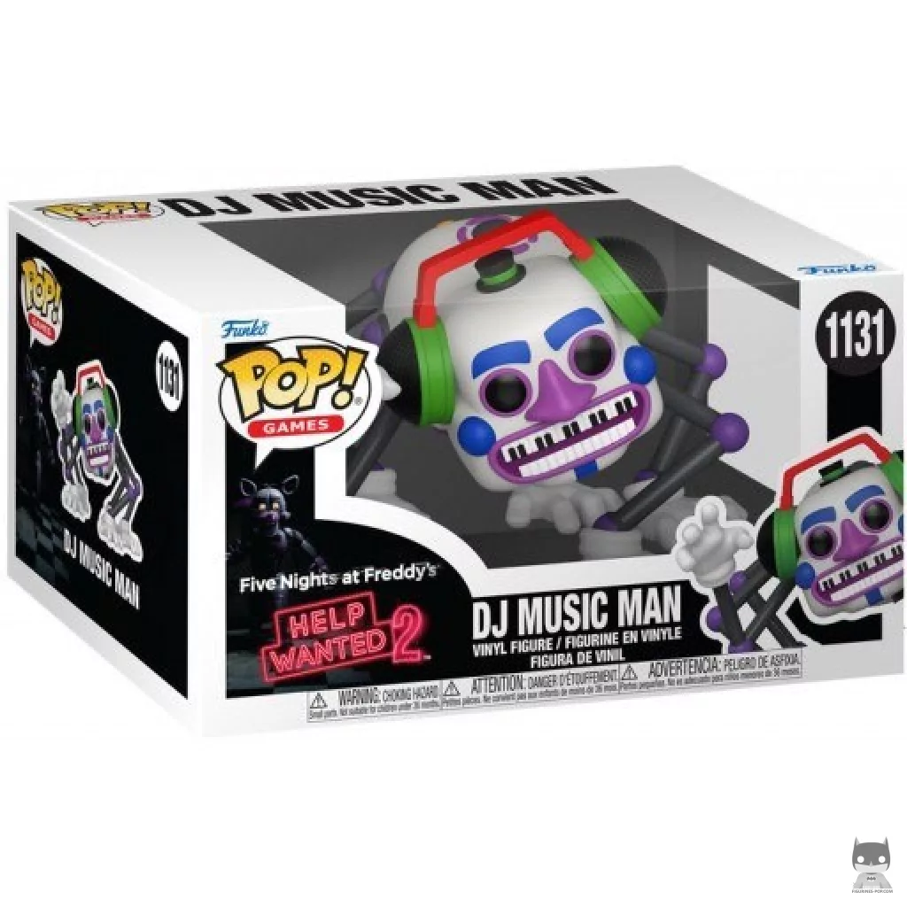 DJ Music Man Funko Pop! figure in its box